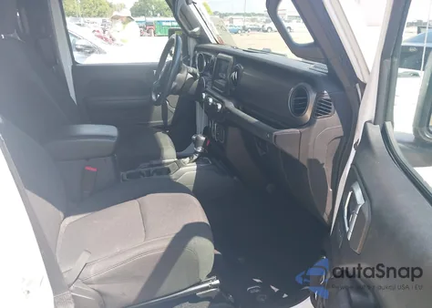 2022 Jeep Wrangler Unlimited Willys 4X4 z USA, uszkodzony, nr VIN 1C4HJXDG4NW112918